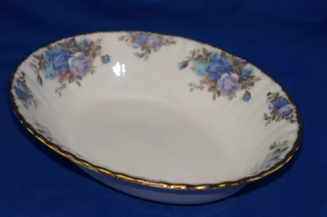 Royal Albert Moonlight Rose Oval Serving Bowl, 9 1/8" 2