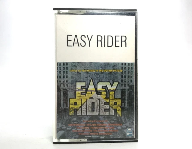 Easy Rider Issu EASY RIDER SOUNDTRACK Cassette TC-SSL 5018 **UK 1ST ISSUE** VERY SCARCE ...