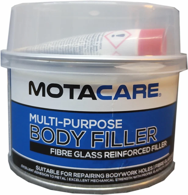 MOTACARE FIBREGLASS BODY Filler Compound Car Body Repair Paste Fibre