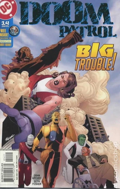 Doom Patrol #14 VG 2003 Stock Image Low Grade
