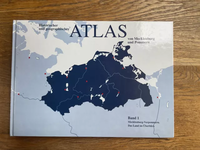 Historischer und geographischer Atlas von Mecklenburg und Pommern  Band 1