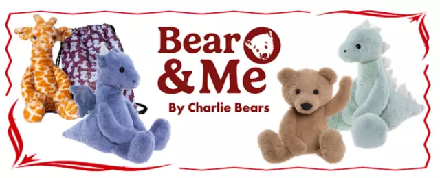 Charlie Bears Bear & Me - 15 Different - Soft & Cuddly - Choose Your Favourite