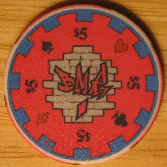 $5 Doc Reedy Casino Poker Chip