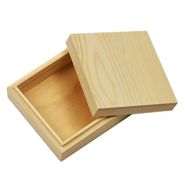 Practical Storage Wood Box for Candies Jewelries Necklaces Snacks Small Sundries