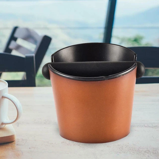 Powder Bucket Coffee Grounds Bin Espresso Machine Tool for Cafe