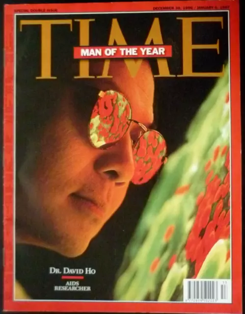 Dr David Ho Man Of The Year Time Magazine December 30 1996 January 1997 Madonna