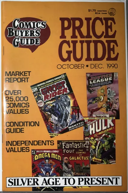 Comics Buyer's Guide Price Guide (Krause Publications, 1990)