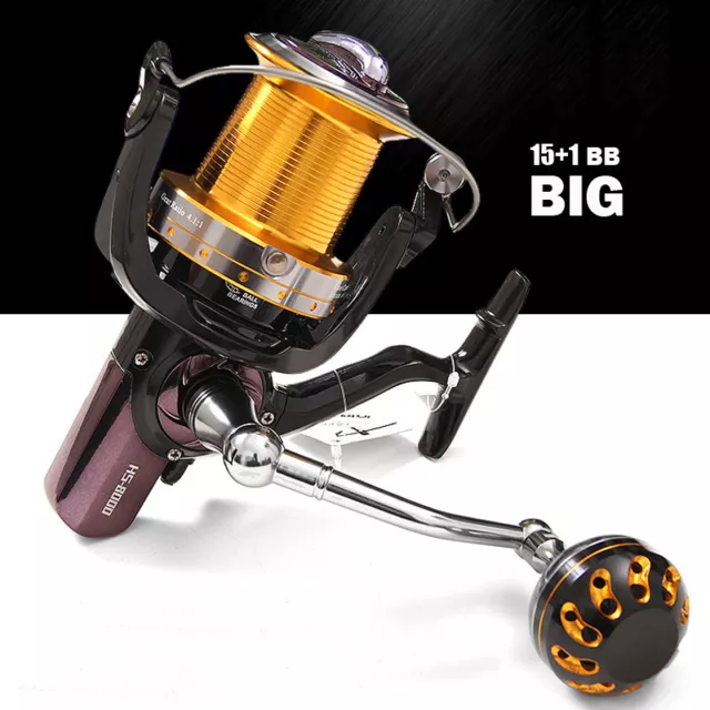 CAMEKOON SPINNING REEL for Saltwater Surf Long Casting Big Fish Offshore  Fishing $82.50 - PicClick AU