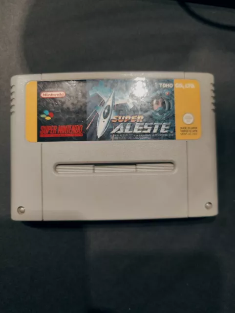 Super Aleste / Super Nintendo SNES / Version Pal. FRA / Jeu en Loose