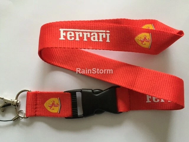 Red Ferrari Lanyard NEW Red  - UK Seller