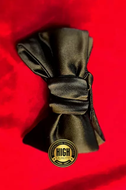 Black Silk Bow Tie By Le Noeud Papillon Of Sydney