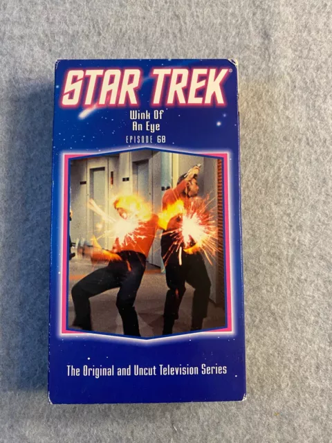 Star Trek - Episode 68 - Wink Of An Eye (VHS,1994)