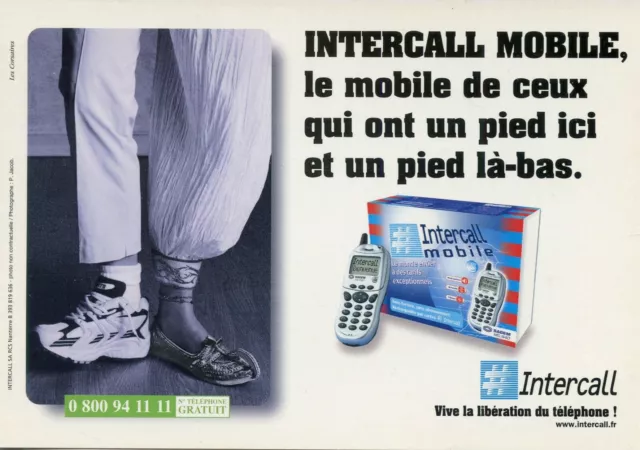 Cpsm /  Carte Postale / Intercall Mobile Vive La Liberation Du Telephone