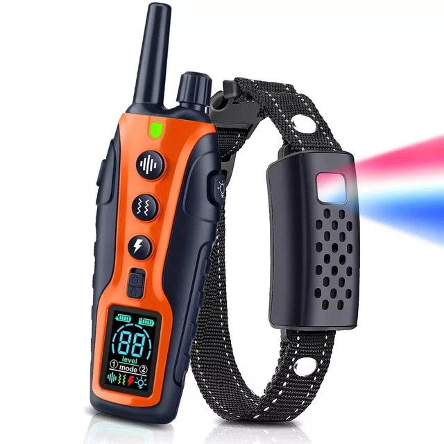 Hund Erziehungshalsband 1000m Hunde Erziehungshalsband Mit Fernbedienung  1000M HUND AUSBILDUNG Stromschlag Erziehungshalsband Hunde Vibration Ton  E-Shock EUR 24,99 Elektrohalsband Für Hunde Training Band