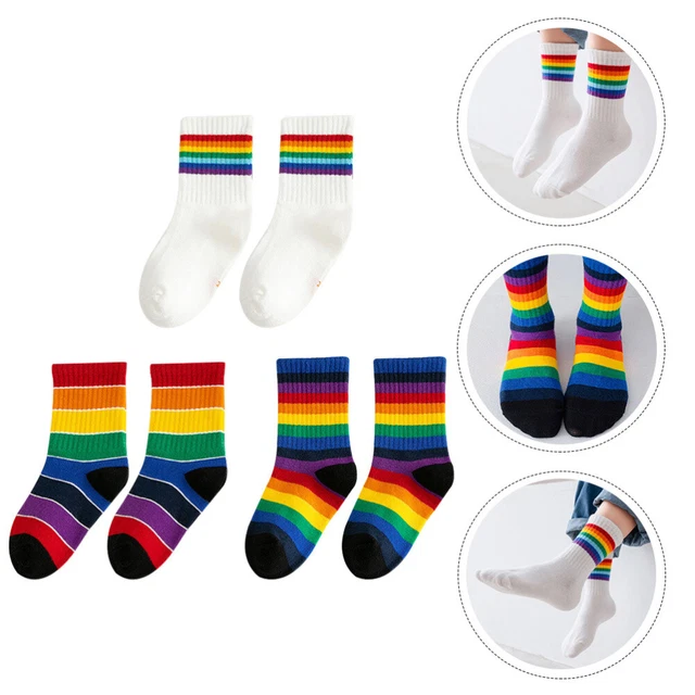 3 Pairs Kids Novelty Socks Children's Socks Fluffy Socks Kids Cotton Socks