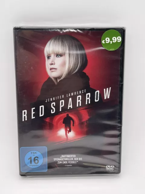 Red Sparrow, Jennifer Lawrence DVD  NEU & OVP