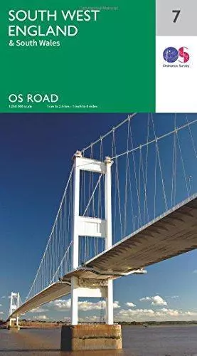 OS Road Map 7 South West England