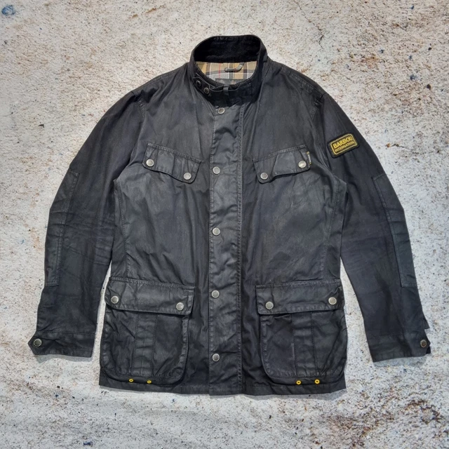 Barbour international lightweight shop enfield wax jacket
