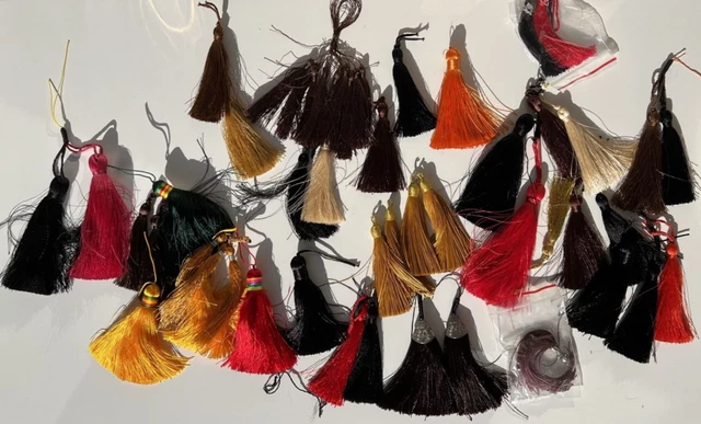 Pompon Métallique Argenté Pour Chapelet Tesbih - Décoration Traditionnelle Turque
