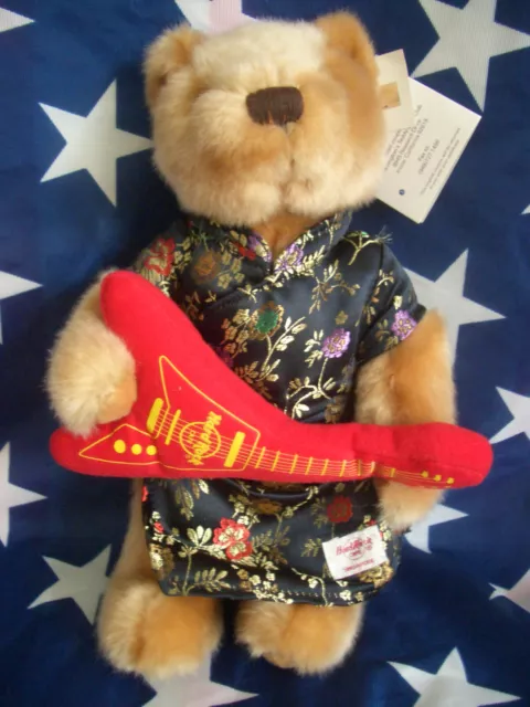 HRC Hard Rock Cafe Singapore Rocker Bear Beara Bär Girl Teddy Herrington 10`