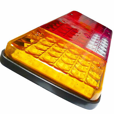 Camper Coppia 12v 98 Led Fari Stop Fanali Posteriori Camion Camper Roulotte Rimorchio 