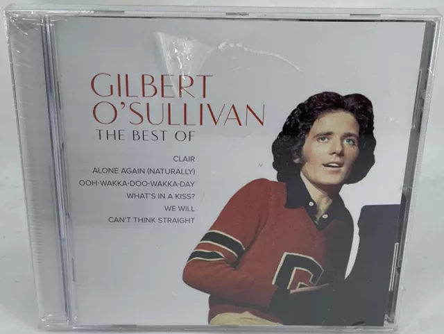 Gilbert O'Sullivan - The Best Of - New/Sealed CD - COVER CRACKED/CELLOPHANE TORN