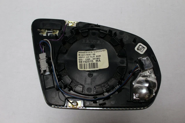 thumbnail image 2 of Left Driver Side Mirror Glass With Holder For 13-20 FR-S, BRZ, 86 – Power Adjustment, Clip-On 2 of 3