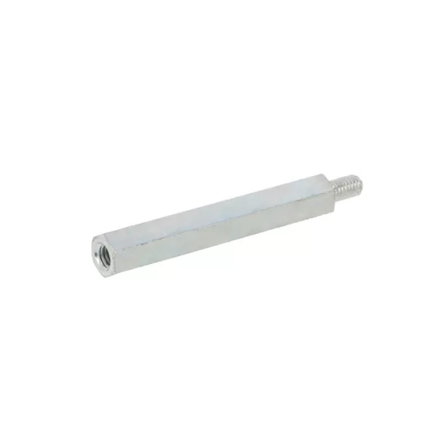 10X 226X45 spacer sleeve with thread inner weight: M4 45 mm outer weight: M4 steel DREMEC