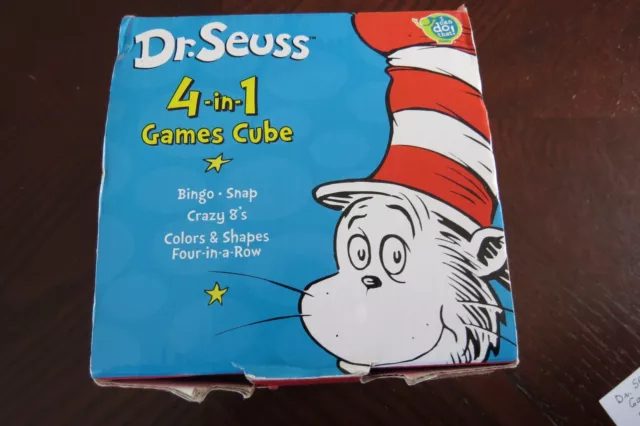 Paul Lamond Dr Seuss 4-in-1 Cube Game