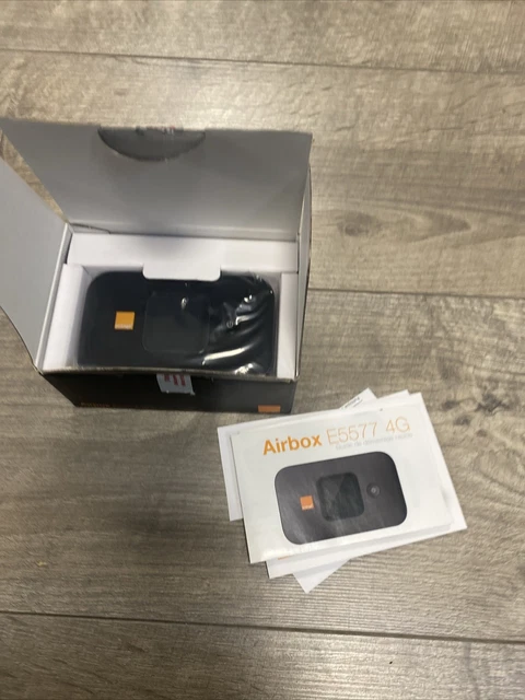 Huawei Airbox E5577 4G - Point d'Accès Wi-Fi Mobile - Noir (Orange
