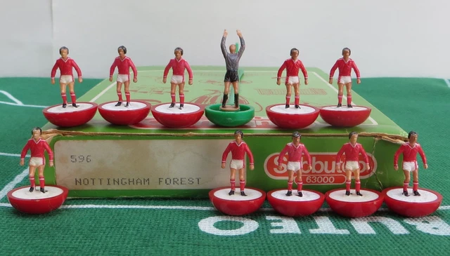 Équipe Subbuteo Vintage Nottingham Forest LW Léger - Collection Football, Royaume-Uni