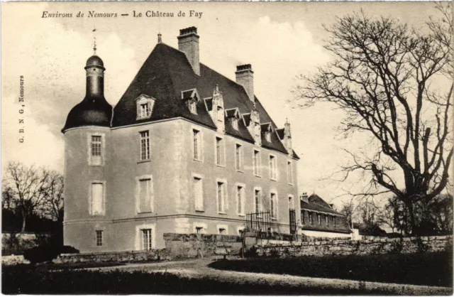 CPA Environs de NEMOURS Le Chateau de Fay (1329213)