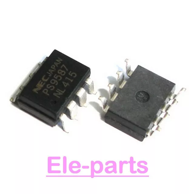 10 PCS PS9587 SOP-8 PS 9587 SMD-8 10Mbps Open Collector Output Optocoupler