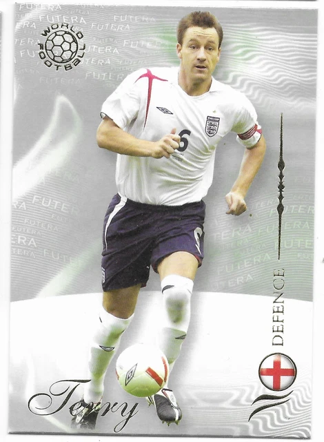 CHELSEA & ENGLAND - John Terry #59 FUTERA 2007 Football card