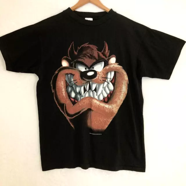 VTG TASMANIAN DEVIL Unisex T-Shirt XL Looney Tunes Taz Single Stitch ...