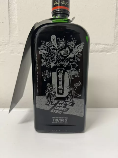 Jägermeister Limited Edition 0,7l - Bester Barabend Ever - Sonderflasche 119/560