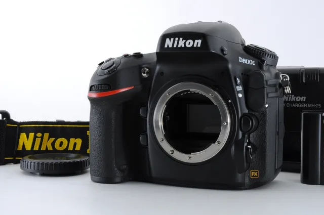 [N MINT 4,899 shots (2%)] NIKON D800E 36.3MP FX Format Digital SLR Body From JP
