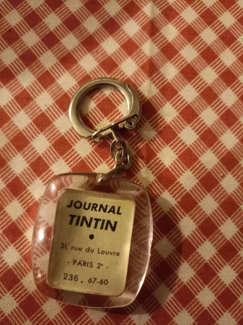 Porte Clef Michel Vaillant  Journal Tintin