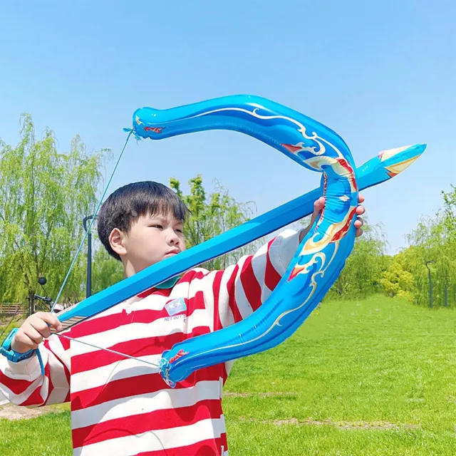 Bow And Arrow Aluminum Film Balloon Garden Play Outdoor Games Swords Prop Glo Sp