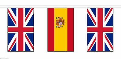 UK & Europa Amicizia Bandiera - 20m Con 56 Bandiere - Varie Paesi