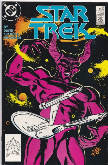 Star Trek #52, Vol. 3 (1984-1988) DC Comics, High Grade