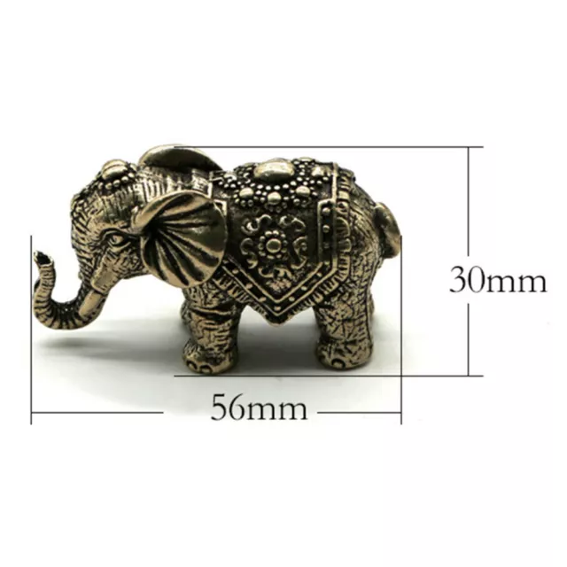 Brass Craft Decor Vintage Home Elephant Adornment Desktop Decorations 3