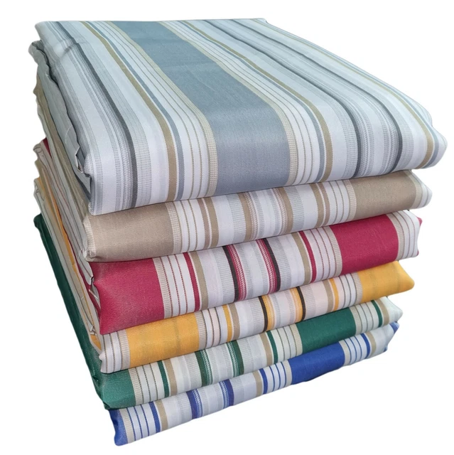 Tenda Da Sole Per Balcone Home Tresor - 280x300 Cm, A Righe Blu, Con Anelli E Ganci - Foto 7