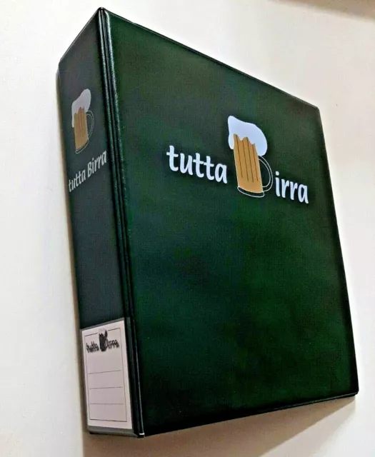 Raccoglitore Tutta Birra  Album Masterphil Cartella X Sottobicchieri +5 Pagine