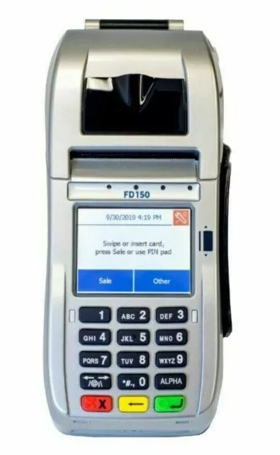 First Data FD150 Terminal EMV & NFC - Refurbished - Carlton 500 Encryption