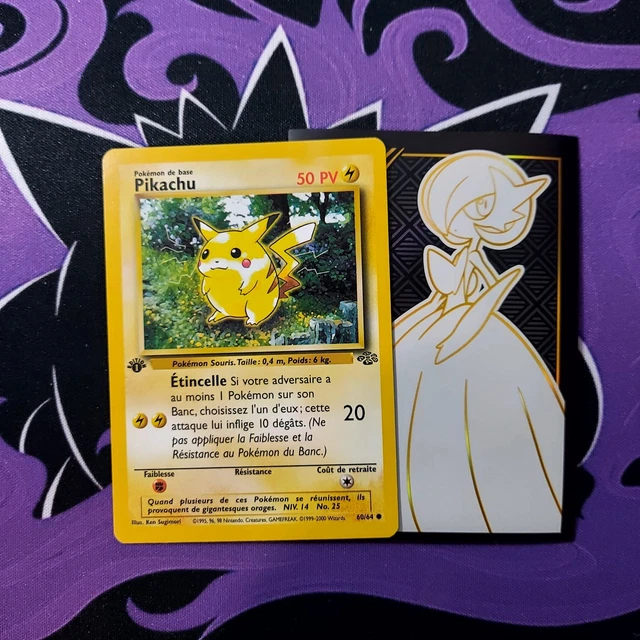 PIKACHU 1ST EDITION 60/64 - Jungle - Spanish - Good - Sleeve & Top Loader 19.35 - PicClick UK PIKACHU 1ST EDITION 60/64 - Jungle - Spanish - Good - Sleeve & Top Loader 19.35 - PicClick UK