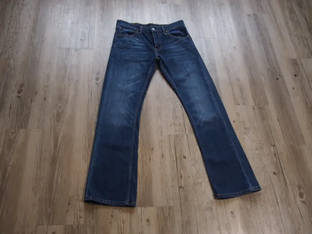 Levis 527 (0489) jeans slim stretch bootcut w32 l32 hc527