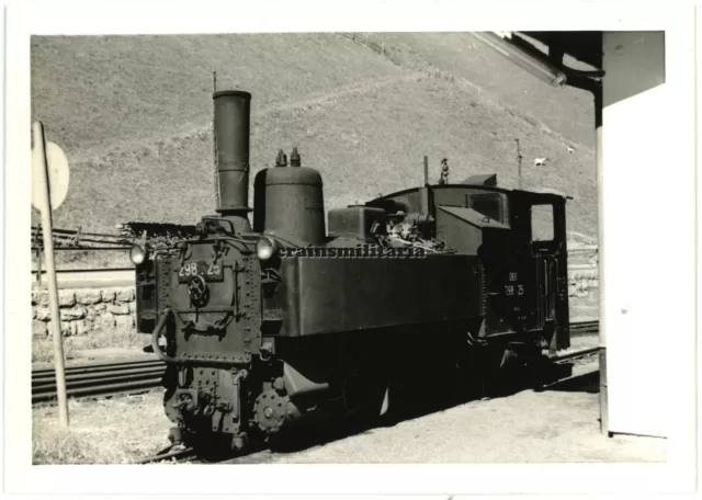 Orig. Foto ÖBB Dampflok Lokomotive 298.25 am Bahnhof ZELL AM SEE Österreich 1961