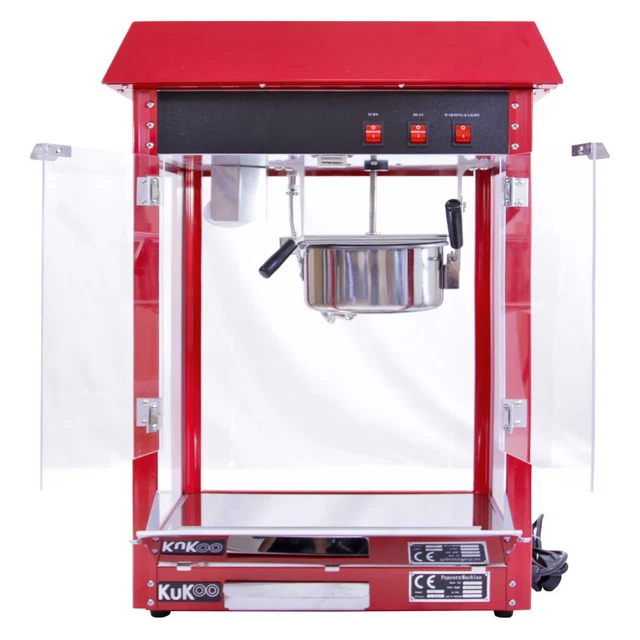 Popcornmaschine Maschine 8 OZ kommerziell elektrisch knallend heiß Pop Corn Catering