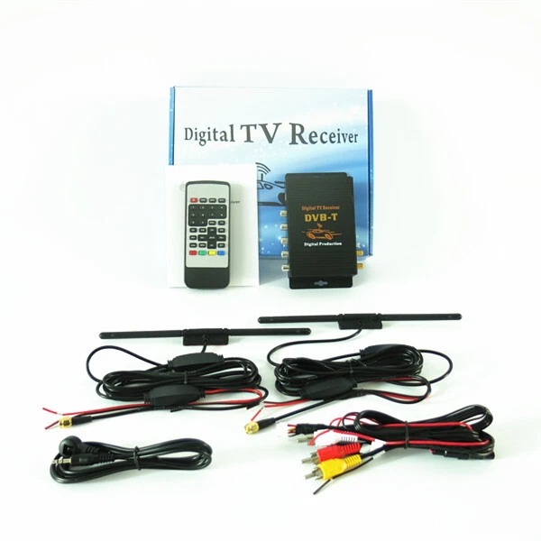 Per European Australia autoradio HD DVB-T (MPEG-4)Dual-Tuner Digital TV Receiver